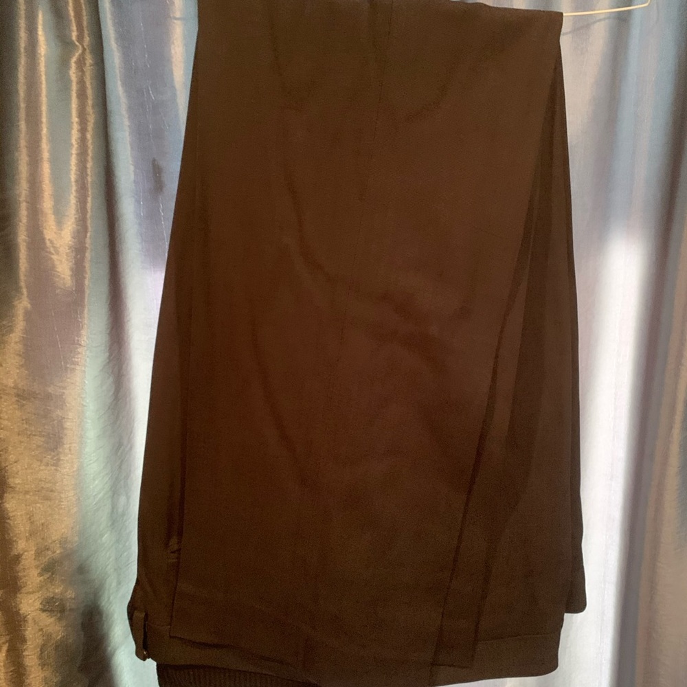 JF J. Ferrar Navy Suit 46L Blazer 41 Waist - Picture 7 of 8